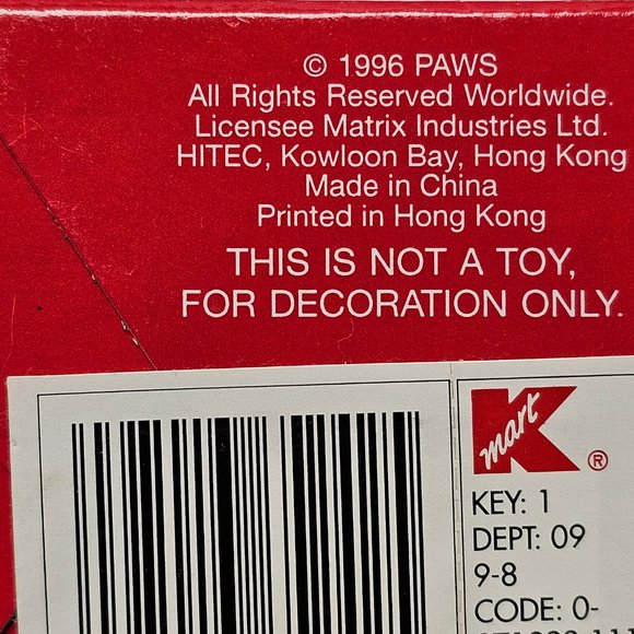 New 20 Years of GARFIELD Party On Trim A Tree Ornament 1996 90s Christmas VNTG - Picture 5 of 10